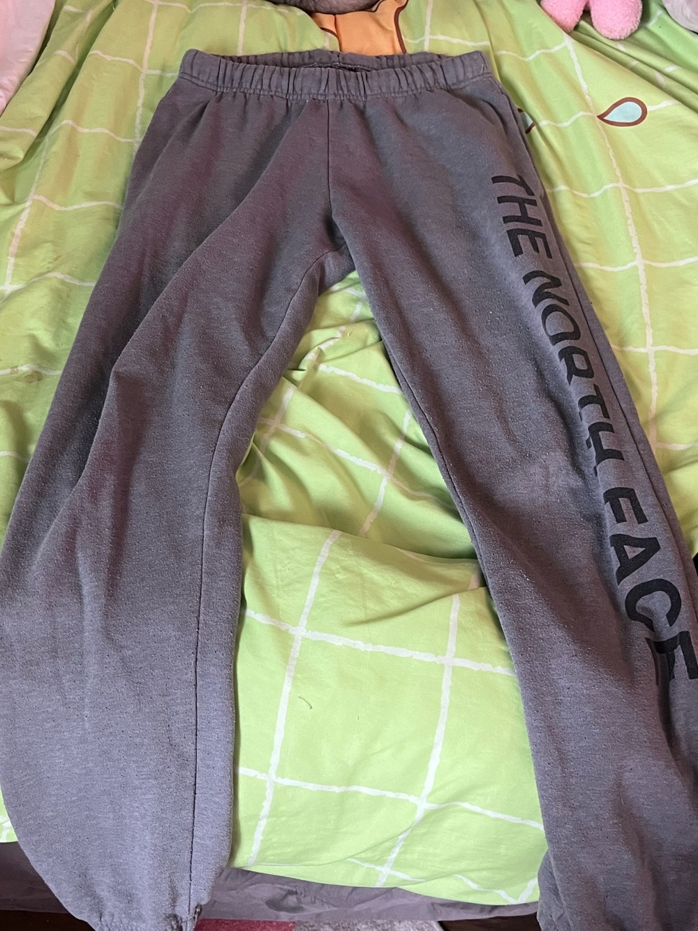The North Face Men’s Gray Logo Sweatpants